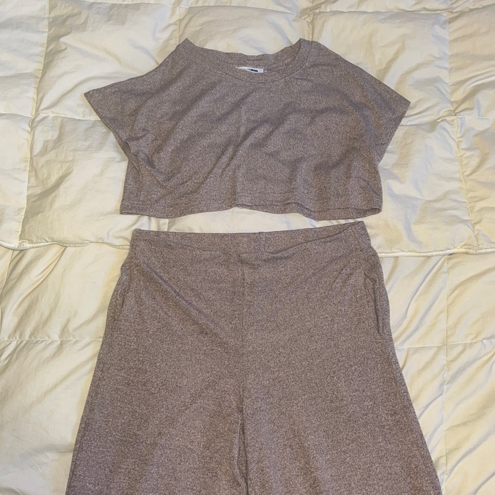Pink / grey fashion nova set size xs NWOT